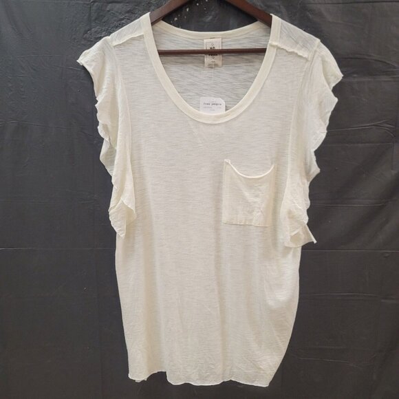 We The Free Womens So Easy Flutter Sleeve Tee Size M Beach Festival Boho NWT - Picture 1 of 13